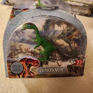 Green Dinosaur Action Figure